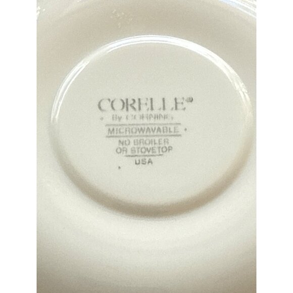 Corelle By Corning 8-Piece Shadow Iris Cup & Saucer Set 4 Each #3 - Picture 2 of 4